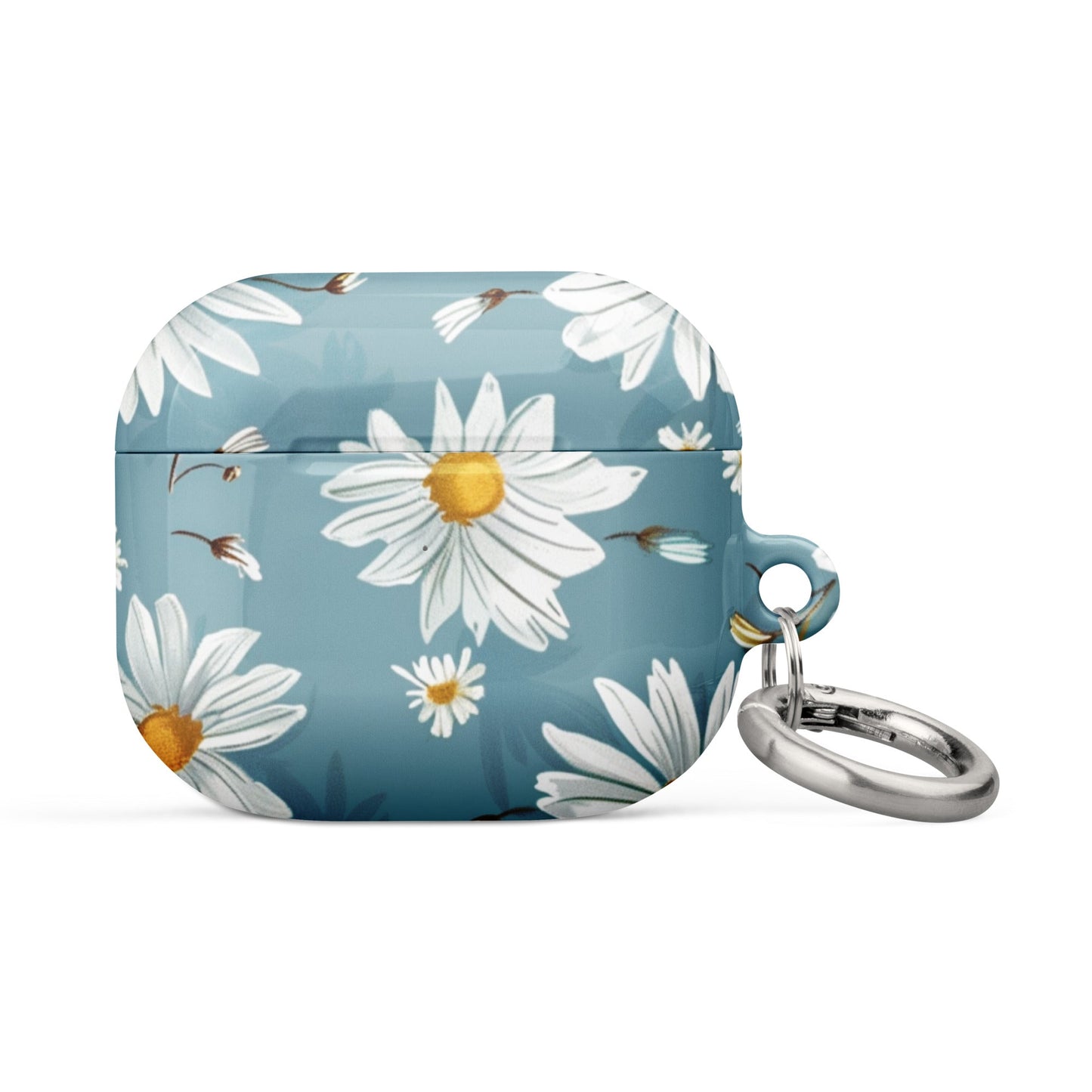 white Daisies Case for AirPods-7