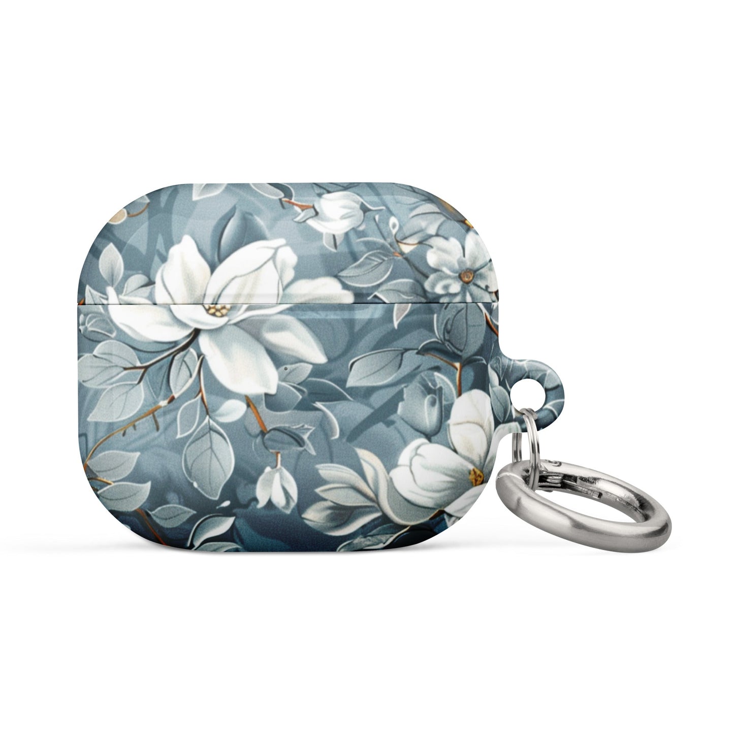 White Lily Case for AirPods-7