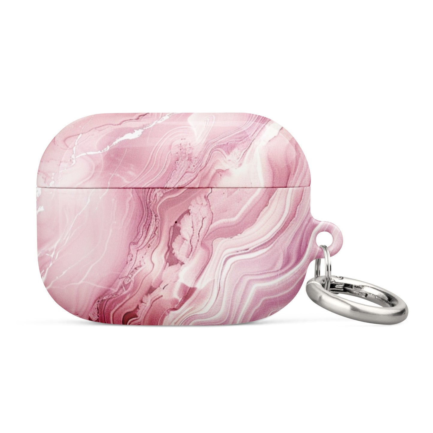 Pink Marble AirPods case-5