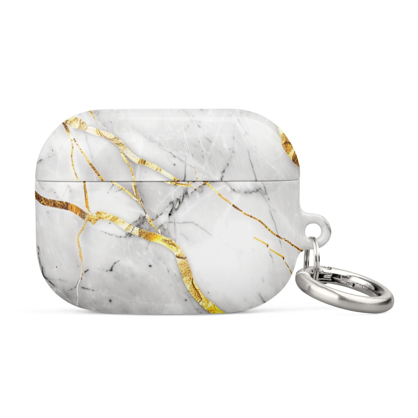 White Marble Case for AirPods-5