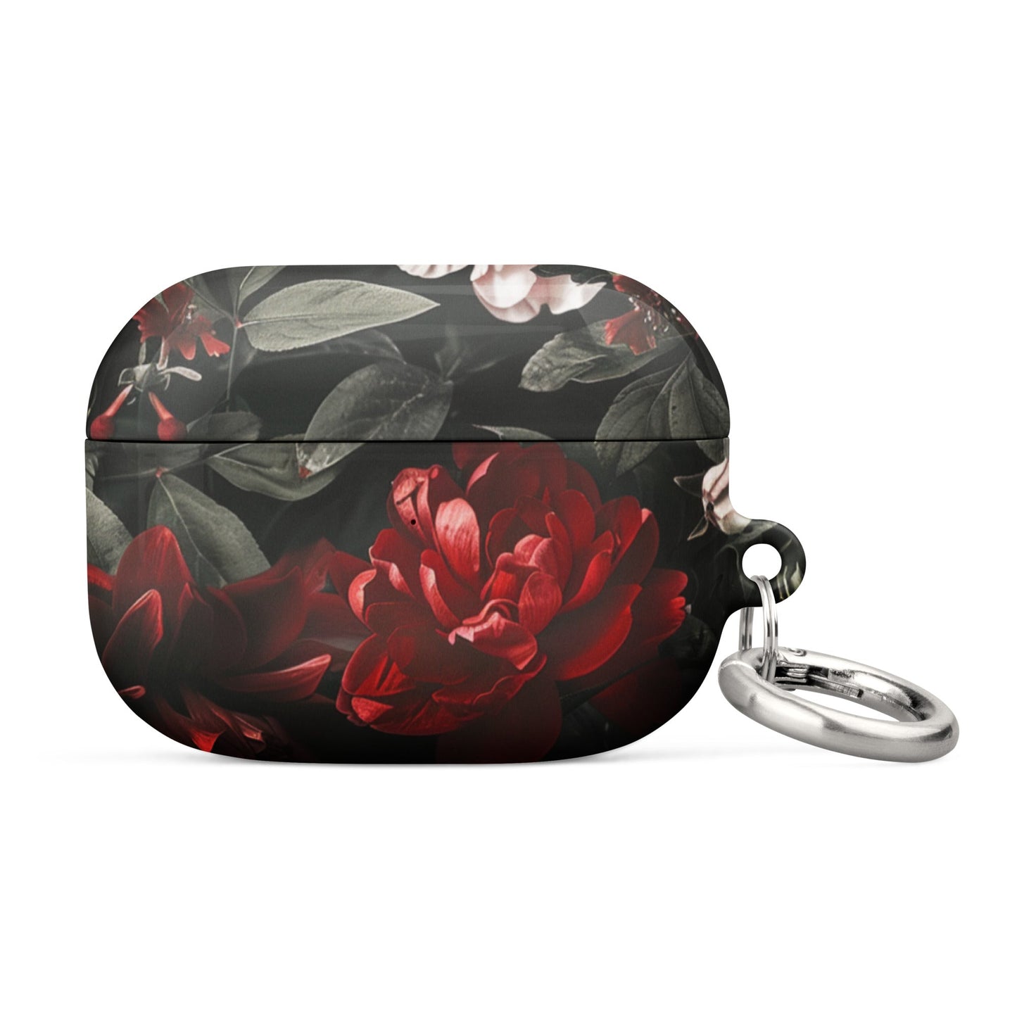 Pink Red Floral Case for AirPods-5