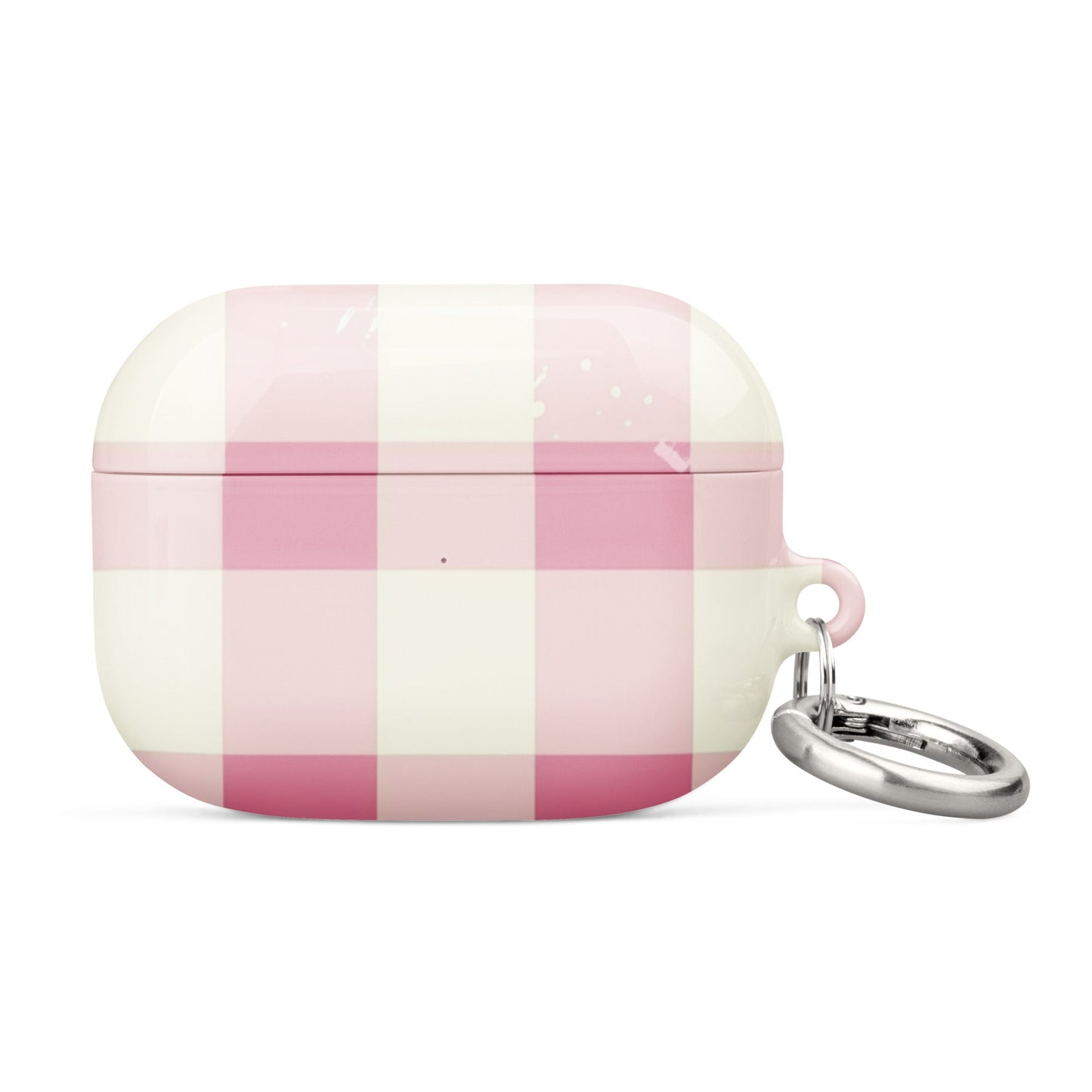 Pink Check Case for AirPods-5