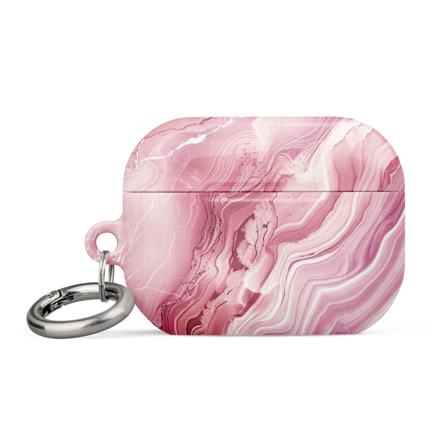 Pink Marble AirPods case-6