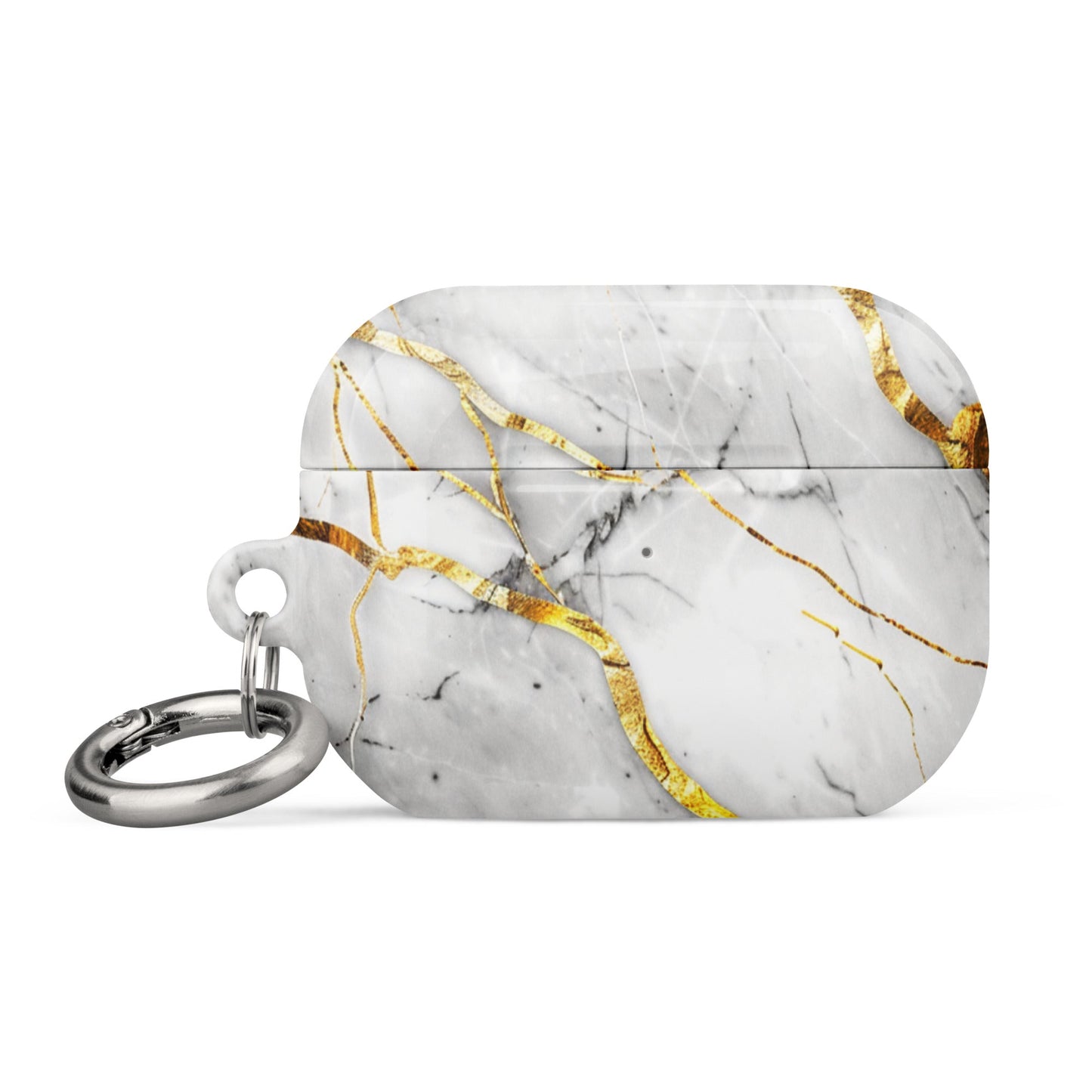 White Marble Case for AirPods-6