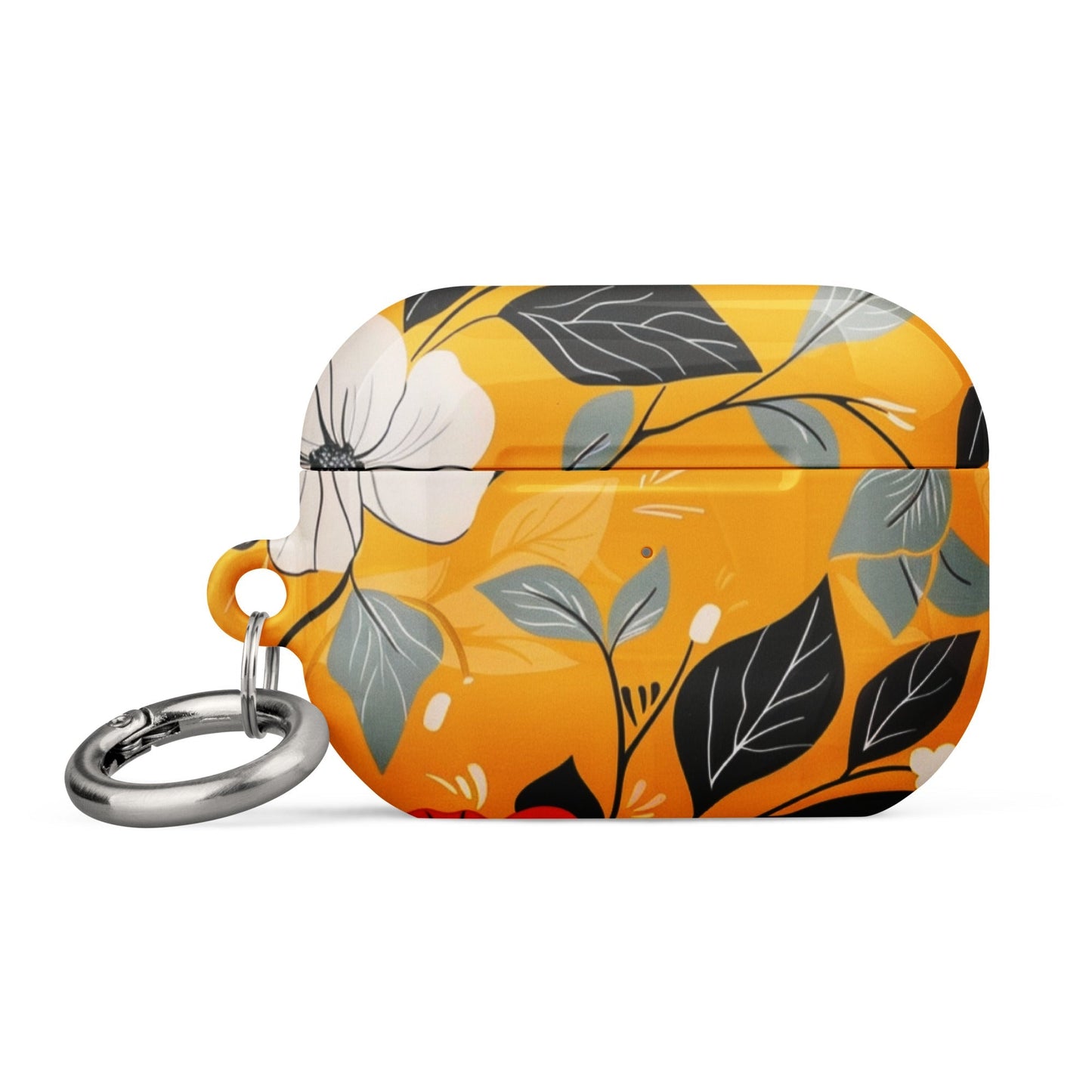 Yellow Floral Case for AirPods-6