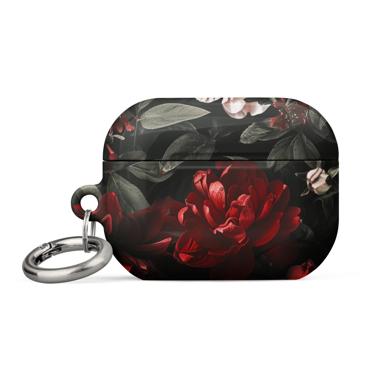 Pink Red Floral Case for AirPods-6