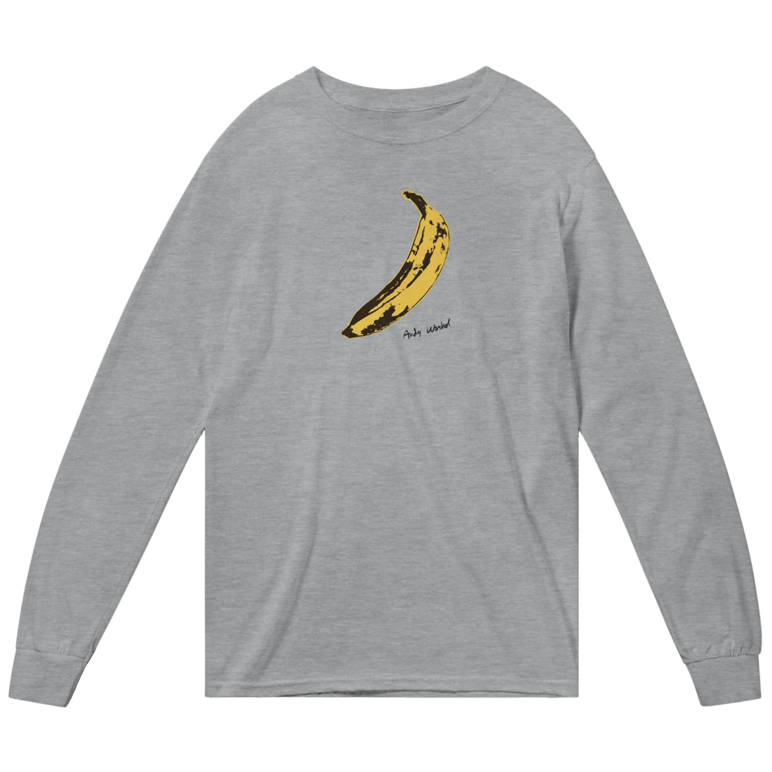 Andy Warhol's Banana, 1967 Pop Art Long Sleeve Shirt-5