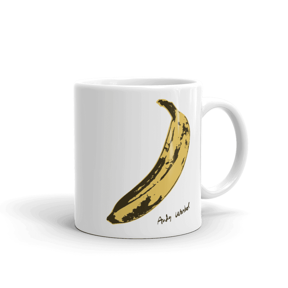 Andy Warhol's Banana, 1967 Pop Art Mug-2