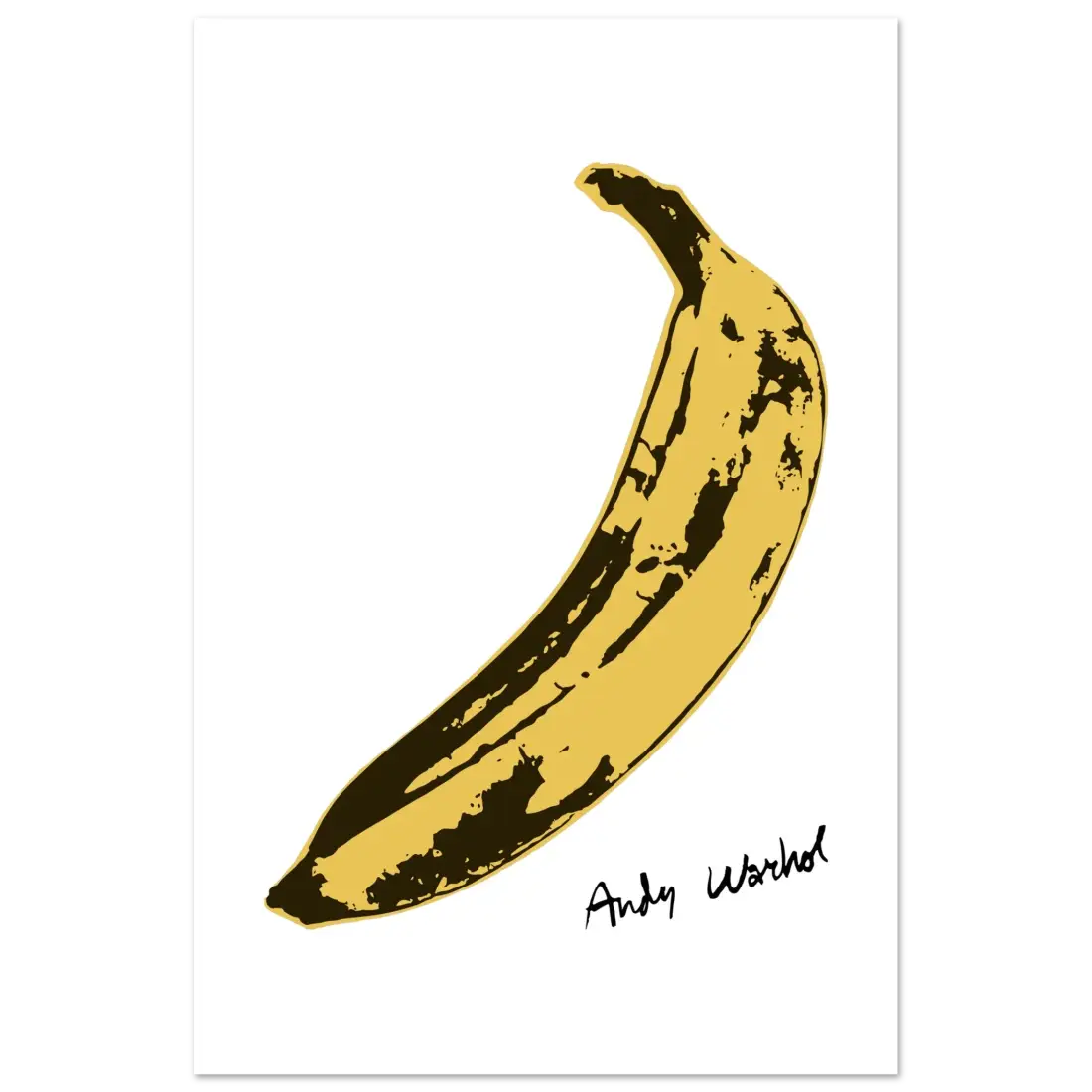 Andy Warhol's Banana, 1967 Pop Art Poster-14