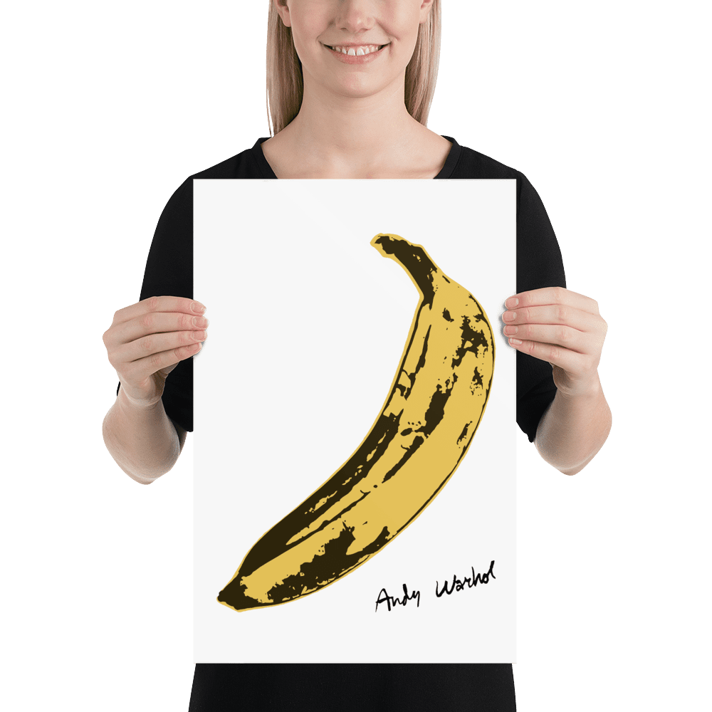 Andy Warhol's Banana, 1967 Pop Art Poster-1