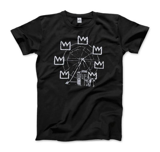 Banksy Ferris Wheel Artwork T-Shirt-0