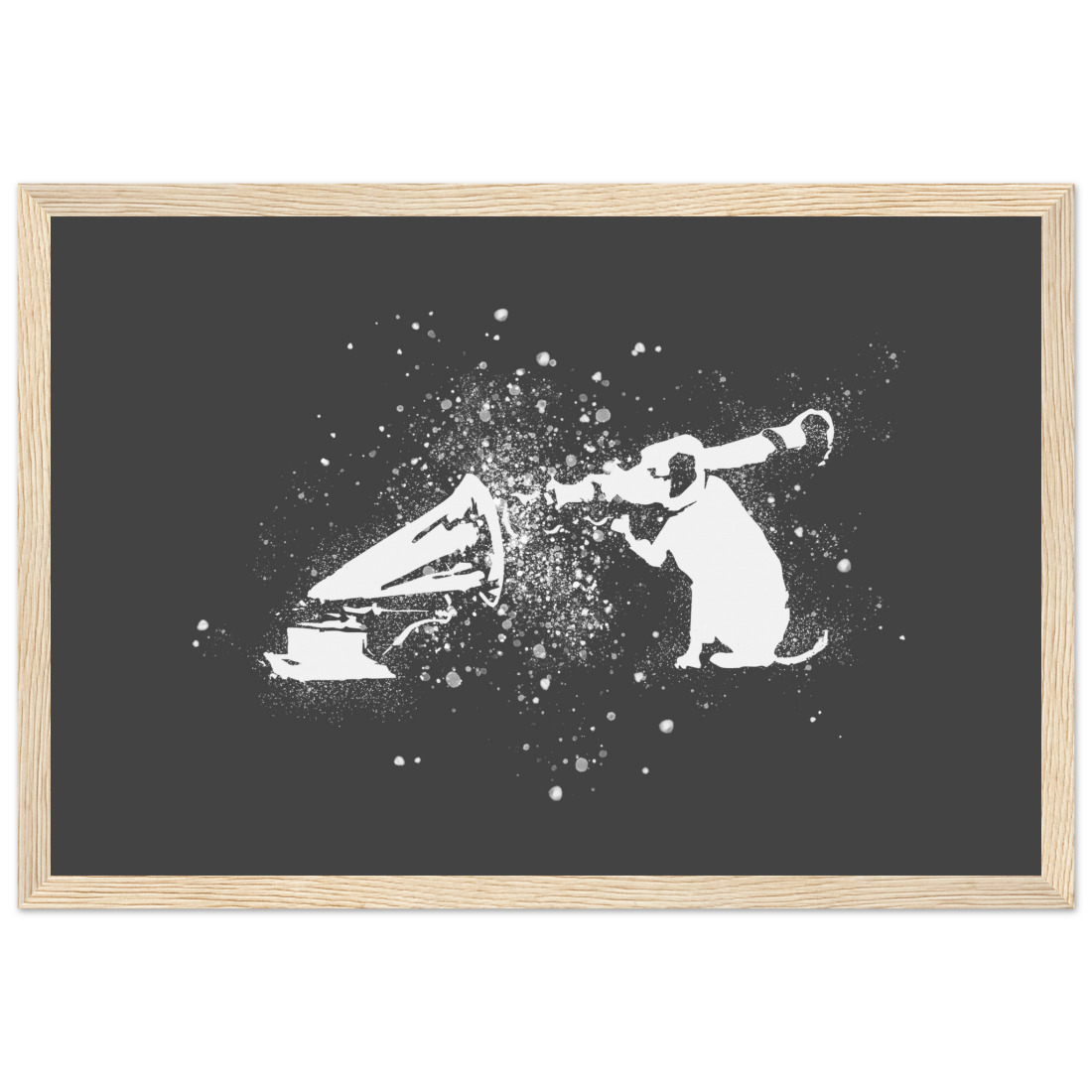 Banksy Rocket Dog (His Master’s Voice) Street Art Poster-8