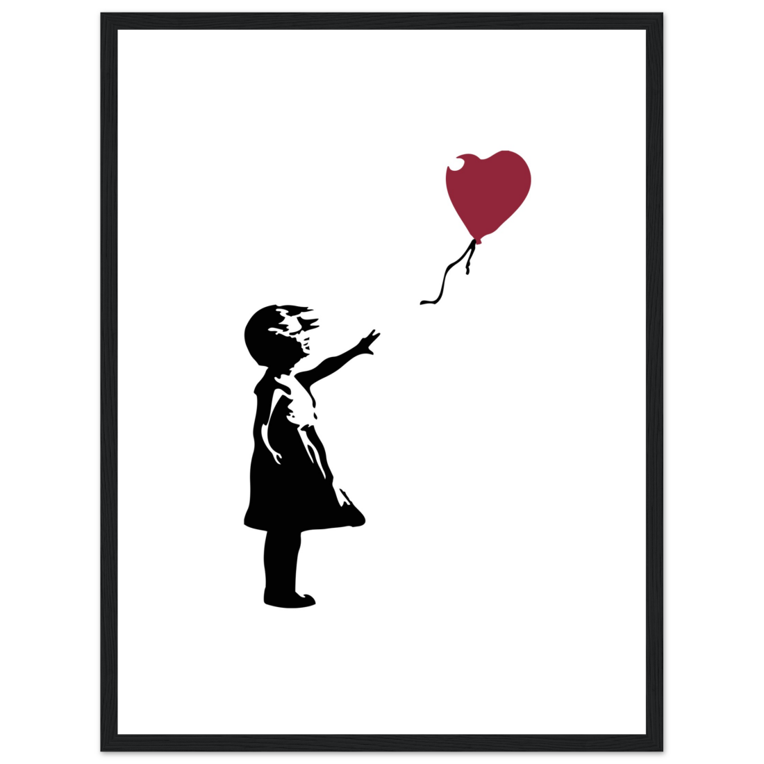 Banksy The Girl with a Red Balloon Artwork Poster-11