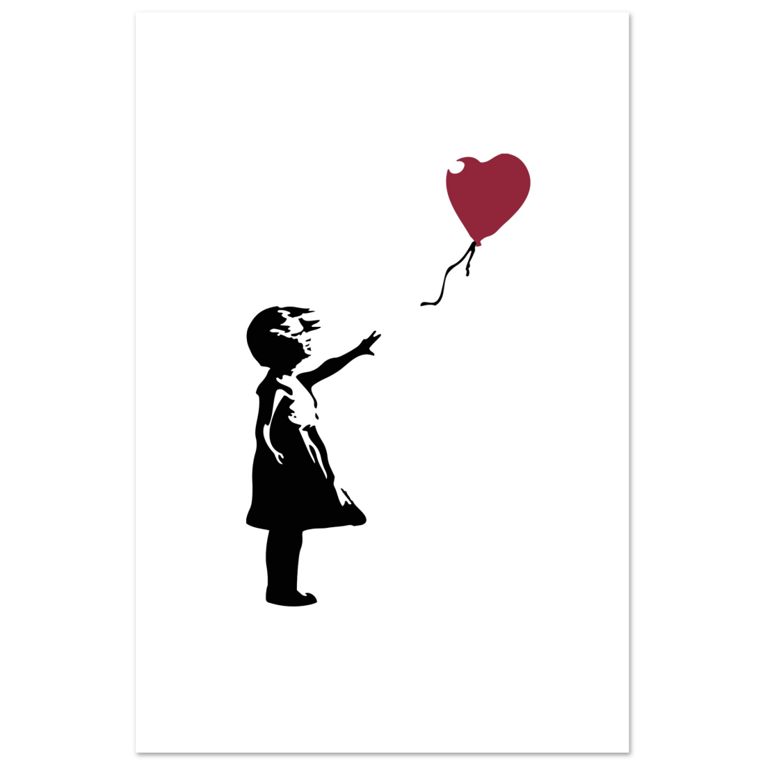 Banksy The Girl with a Red Balloon Artwork Poster-14