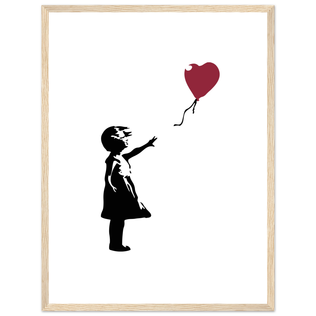 Banksy The Girl with a Red Balloon Artwork Poster-12