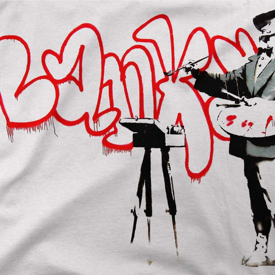 Banksy The Painter (Velazquez) From Portobello Road T-Shirt-4