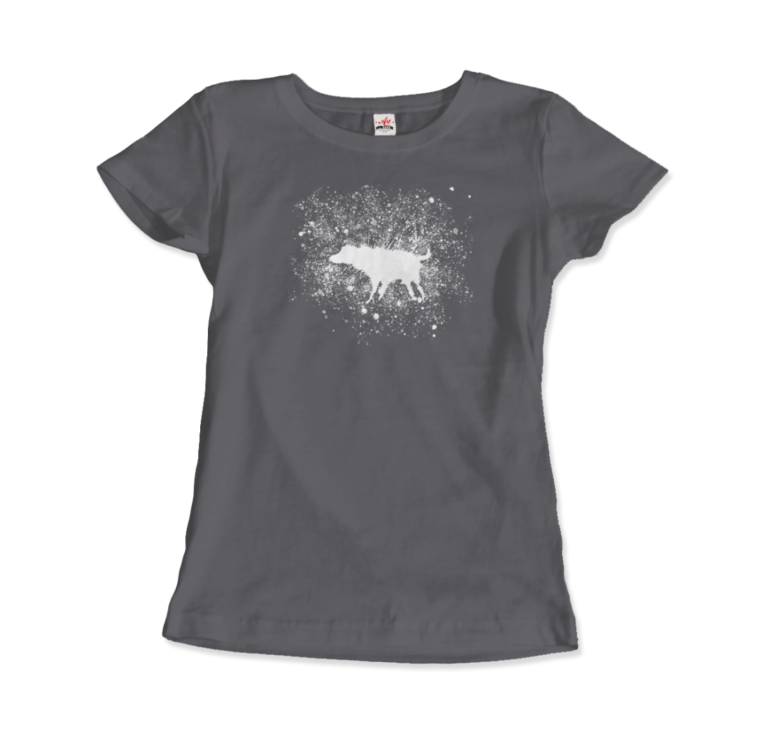 Banksy Wet Dog Splatter 2007 Street Art T-Shirt-13