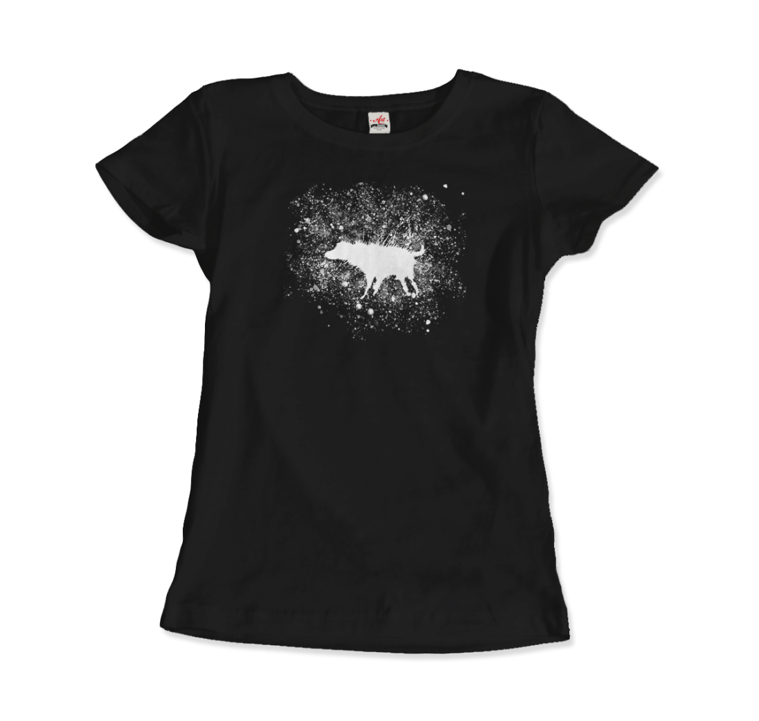 Banksy Wet Dog Splatter 2007 Street Art T-Shirt-4