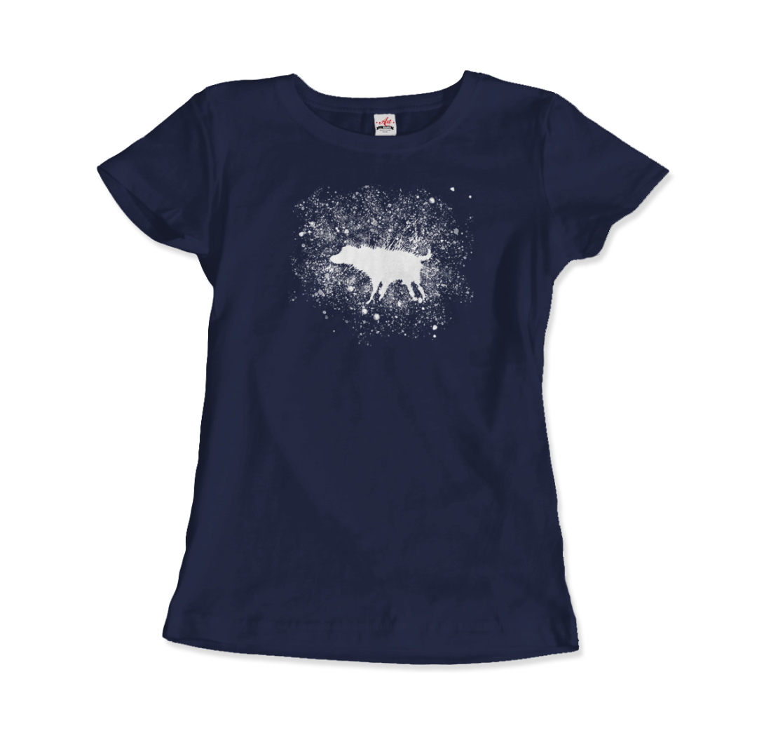 Banksy Wet Dog Splatter 2007 Street Art T-Shirt-11