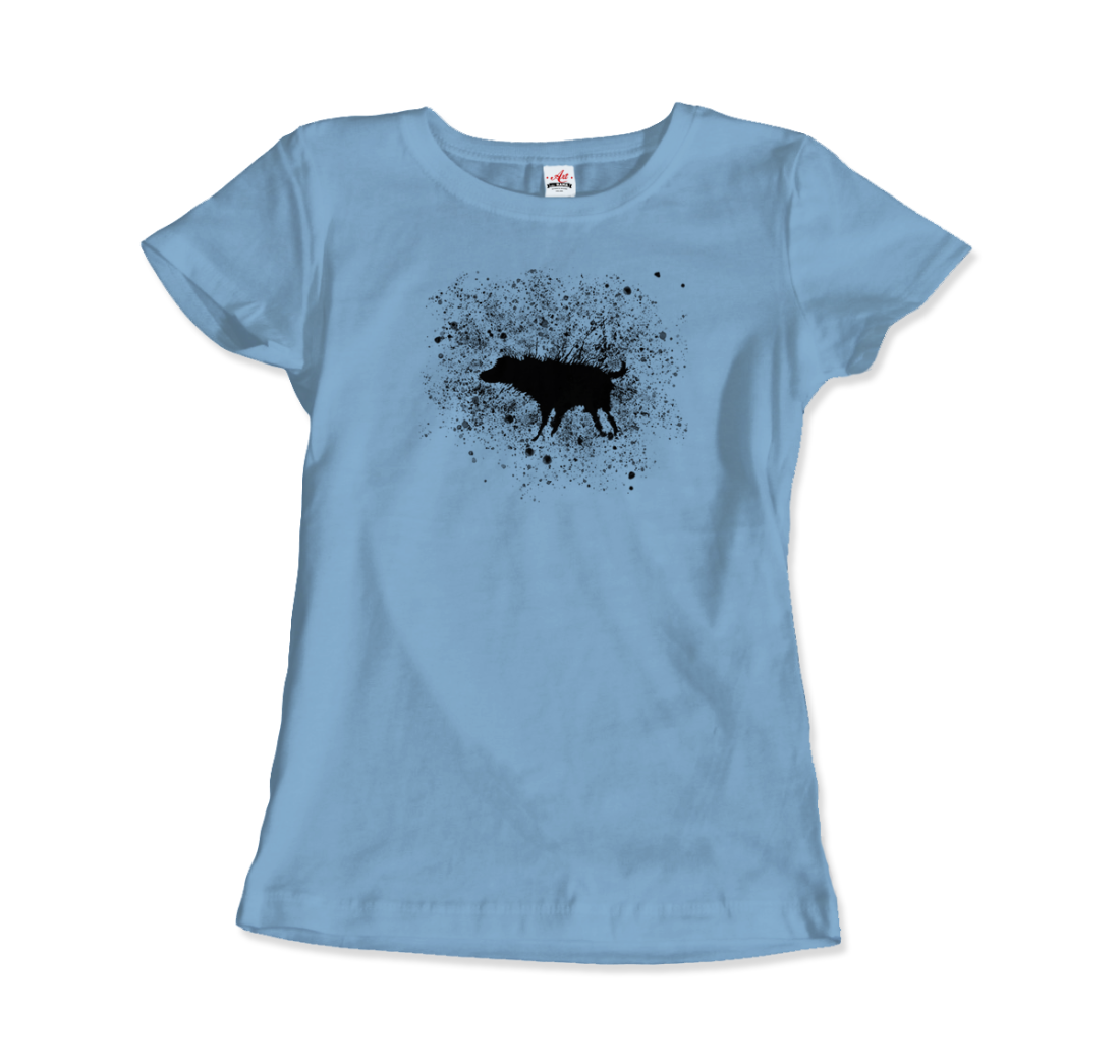 Banksy Wet Dog Splatter 2007 Street Art T-Shirt-14