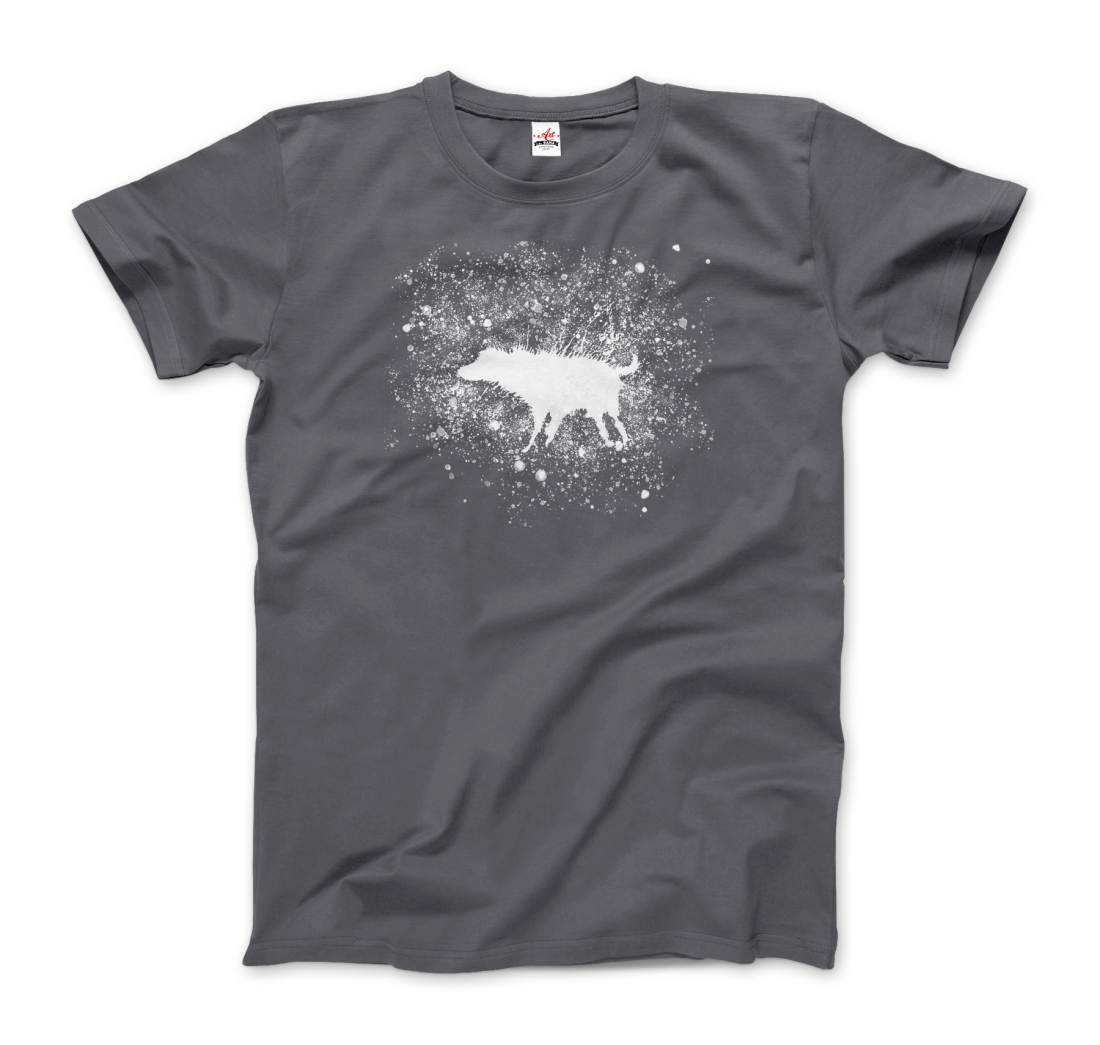 Banksy Wet Dog Splatter 2007 Street Art T-Shirt-8