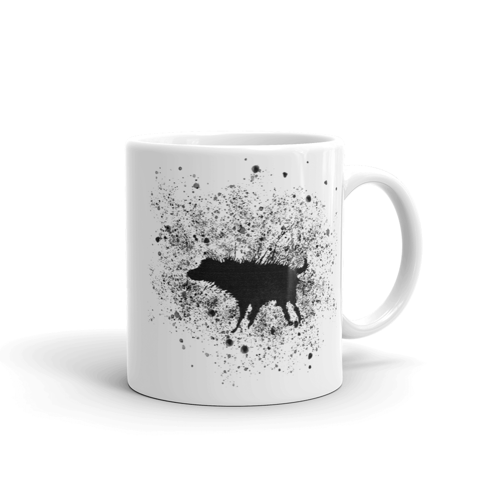 Banksy Wet Dog Splatter 2007 Street Art Mug-2