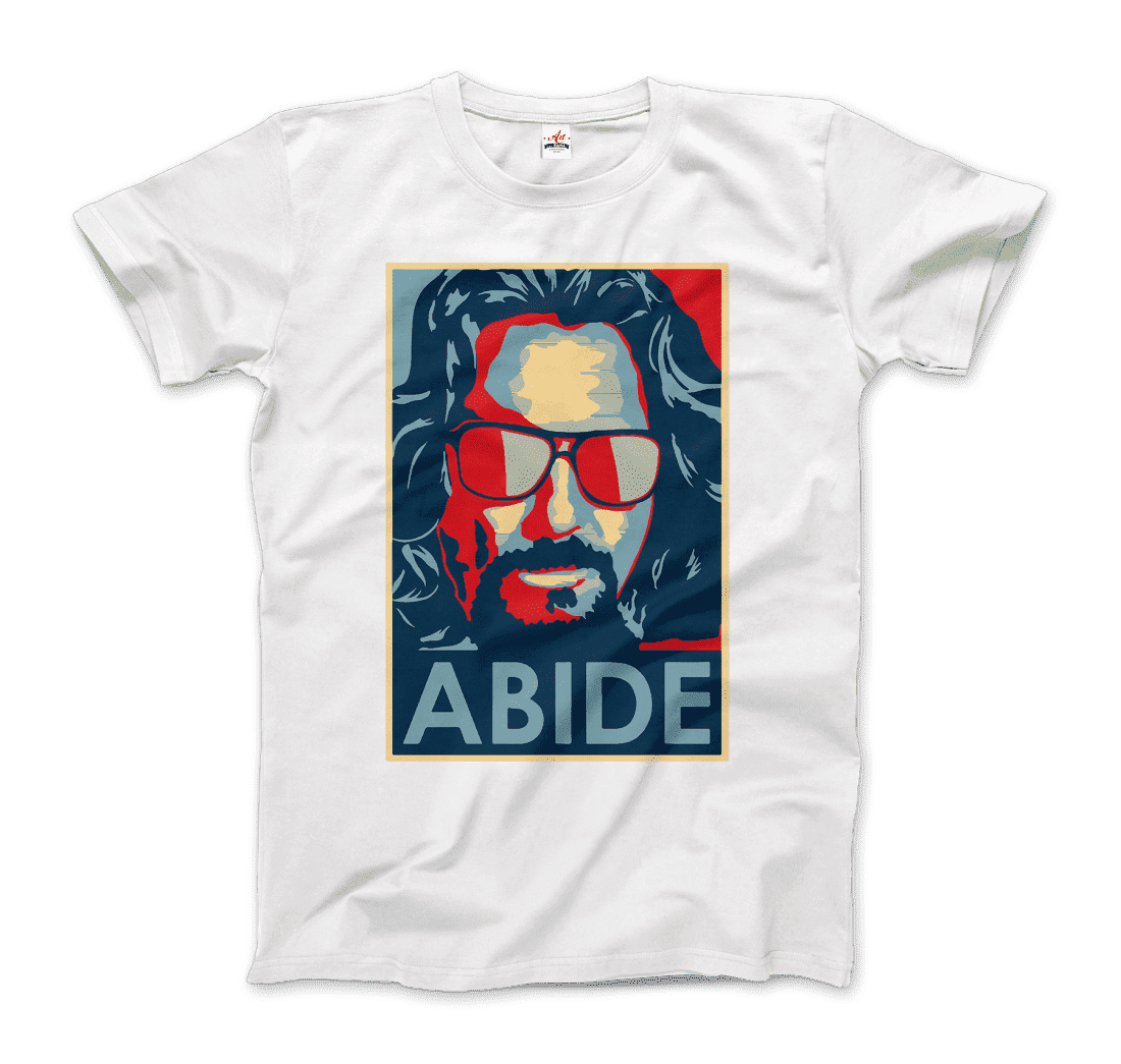 Big Lebowski Abide, Hope Style T-Shirt-7