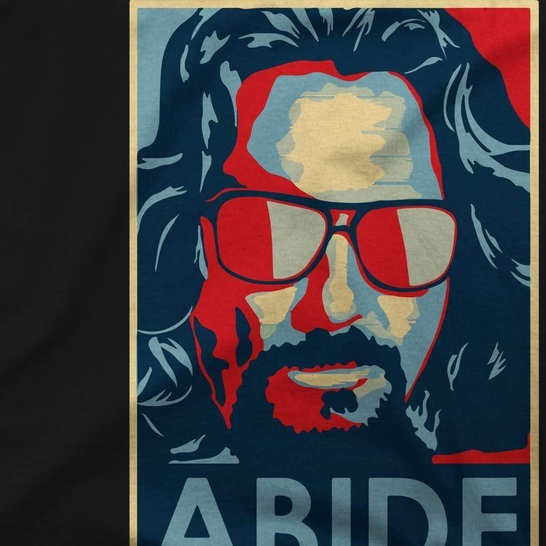 Big Lebowski Abide, Hope Style T-Shirt-2