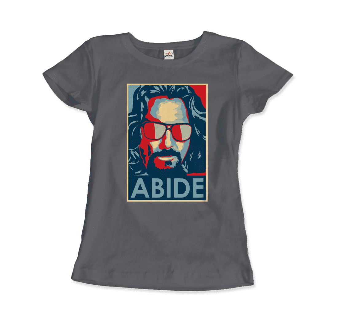 Big Lebowski Abide, Hope Style T-Shirt-9