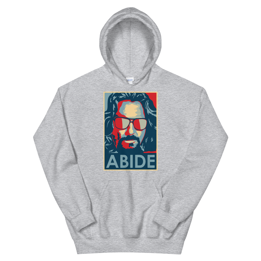 Big Lebowski Abide, Hope Style Unisex Hoodie-1