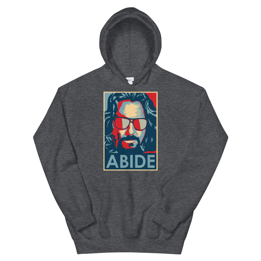 Big Lebowski Abide, Hope Style Unisex Hoodie-0