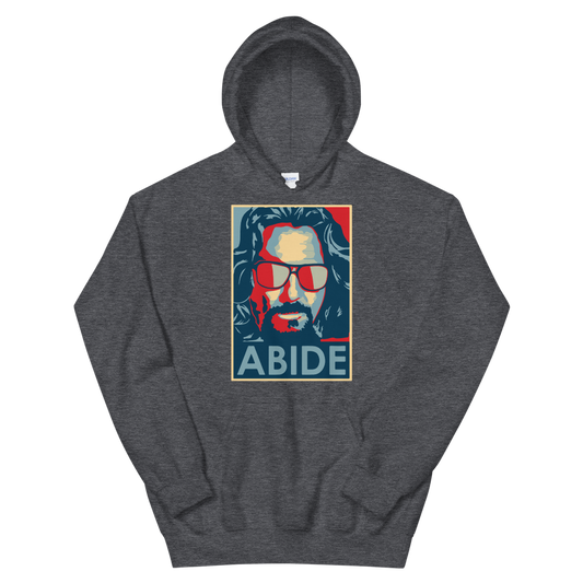 Big Lebowski Abide, Hope Style Unisex Hoodie-0