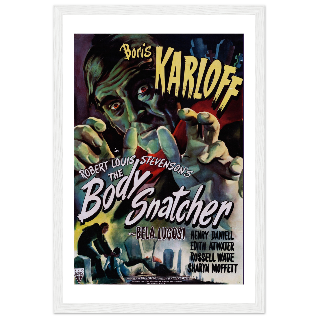 Body Snatcher - 40s Sci-Fi Horror Movie Poster-9