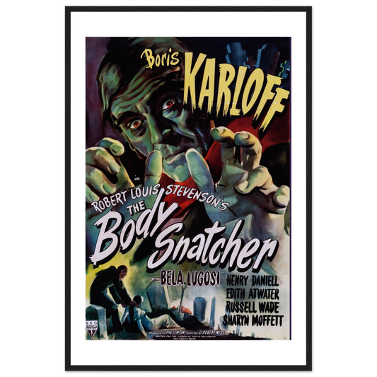 Body Snatcher - 40s Sci-Fi Horror Movie Poster-0