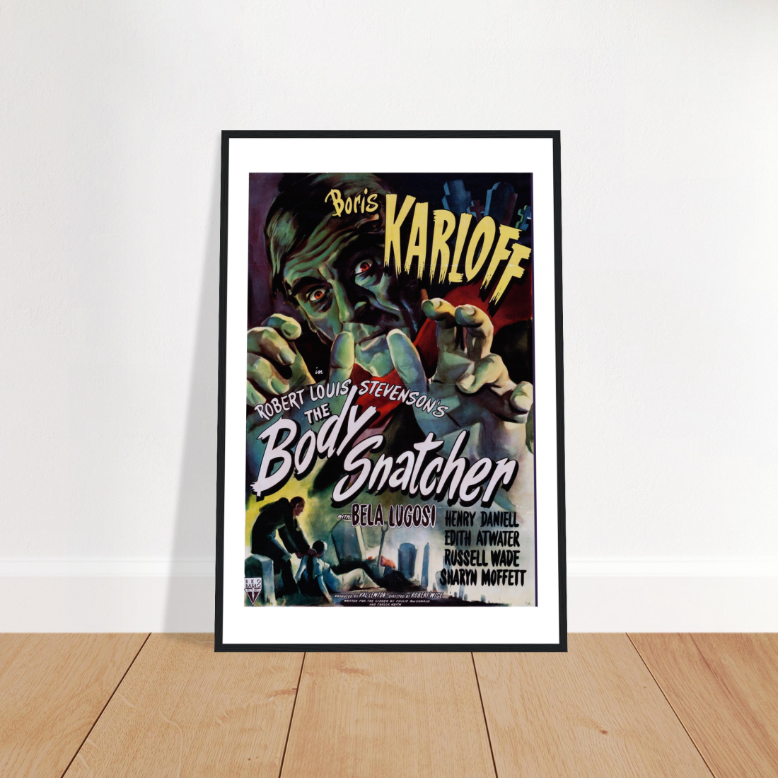 Body Snatcher - 40s Sci-Fi Horror Movie Poster-1