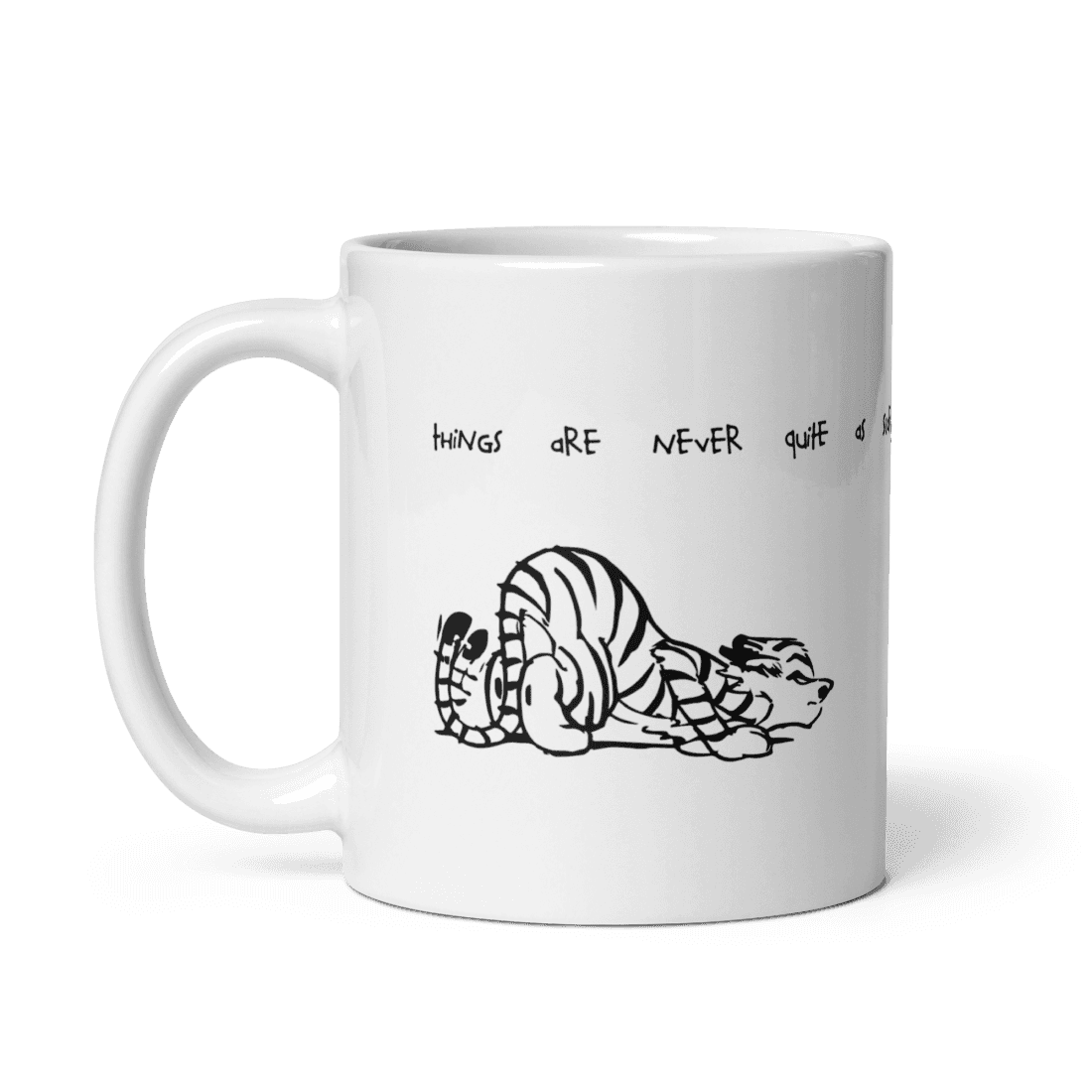 Calvin and Hobbes Best Friends Quote Mug-3