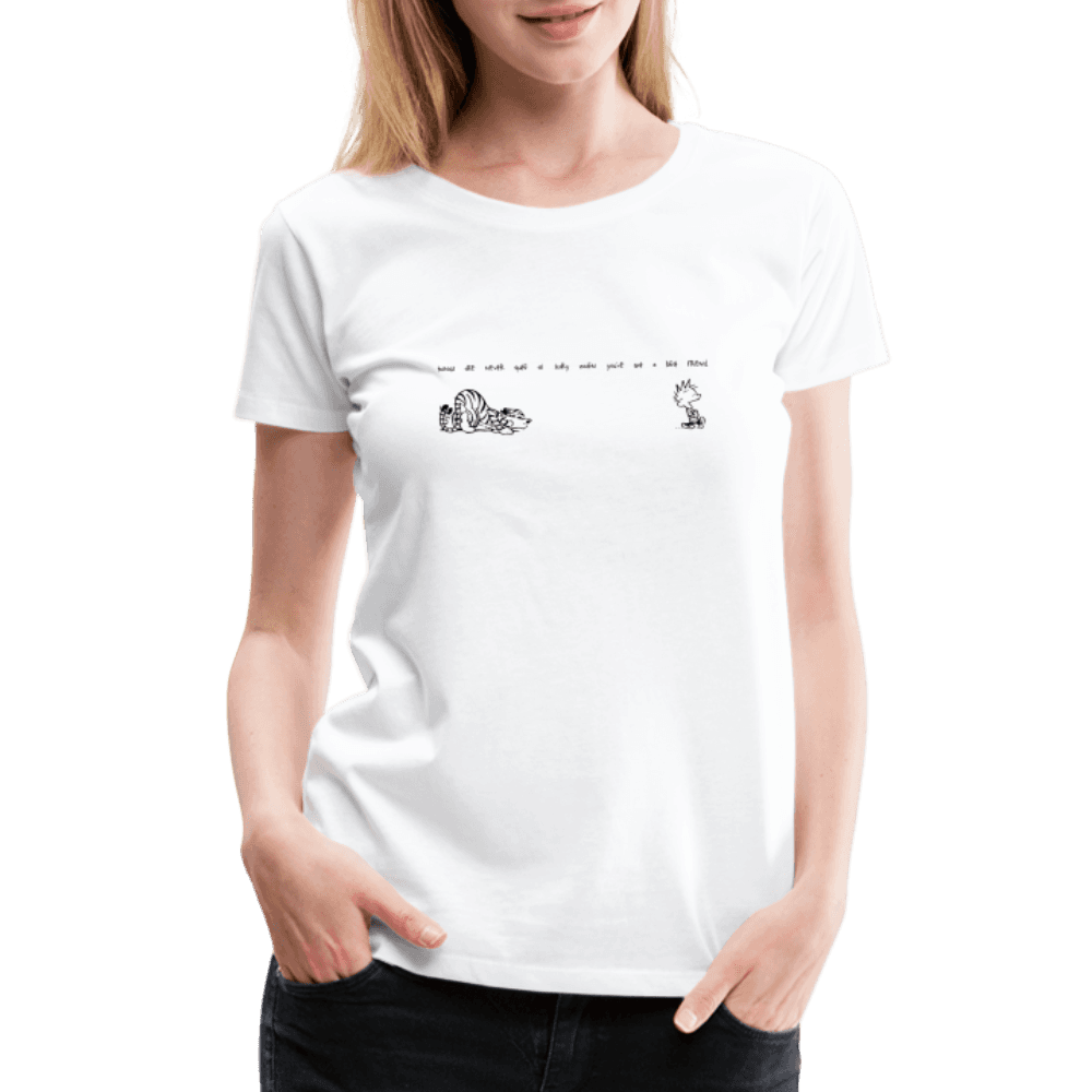 Calvin and Hobbes Best Friends Quote T-Shirt-4