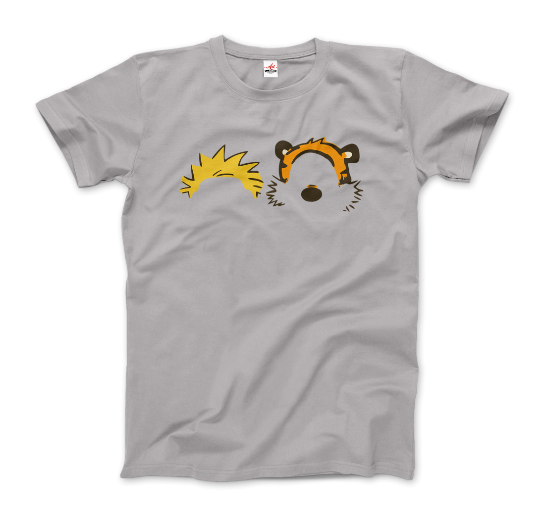 Calvin and Hobbes Faces Contour T-Shirt-4