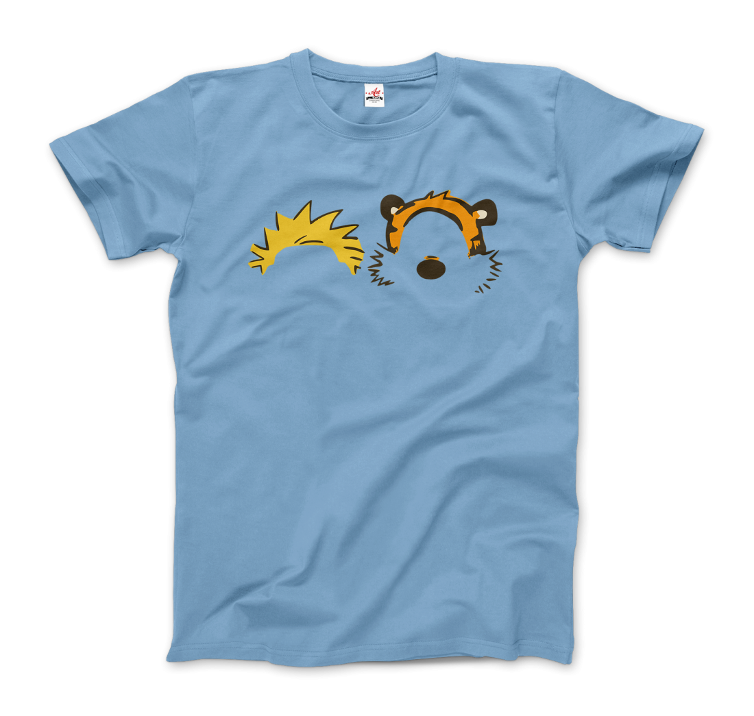 Calvin and Hobbes Faces Contour T-Shirt-5