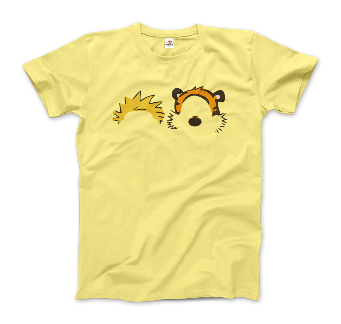 Calvin and Hobbes Faces Contour T-Shirt-7