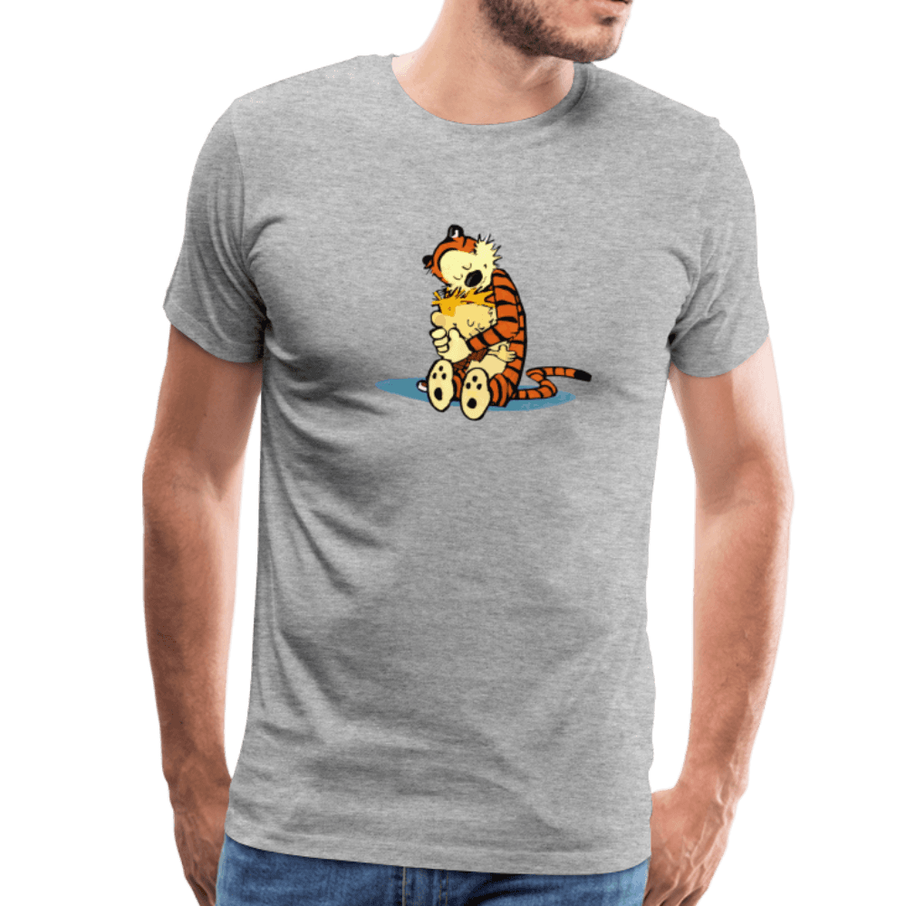 Calvin and Hobbes Hugging T-Shirt-2