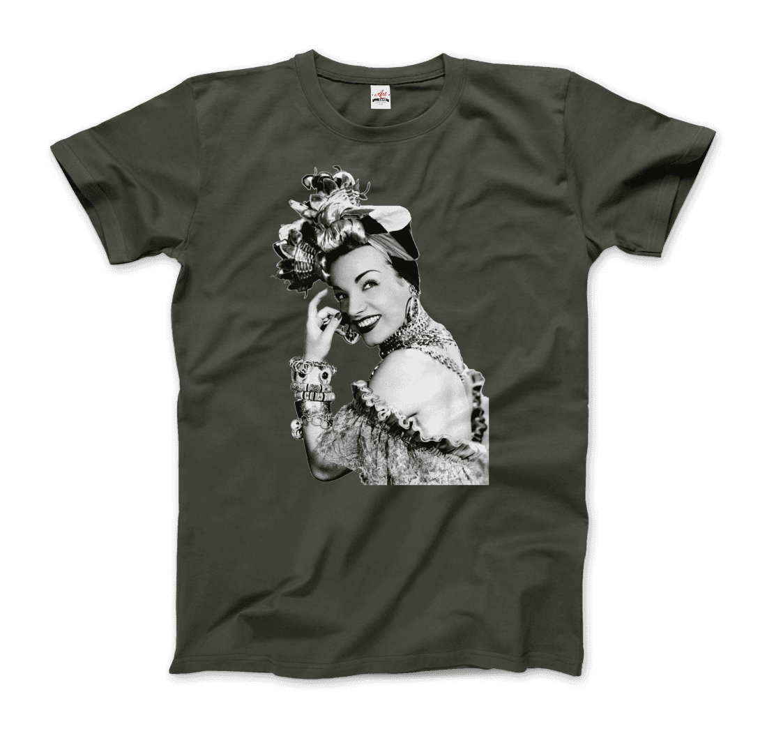 Carmen Miranda Artwork T-Shirt-12