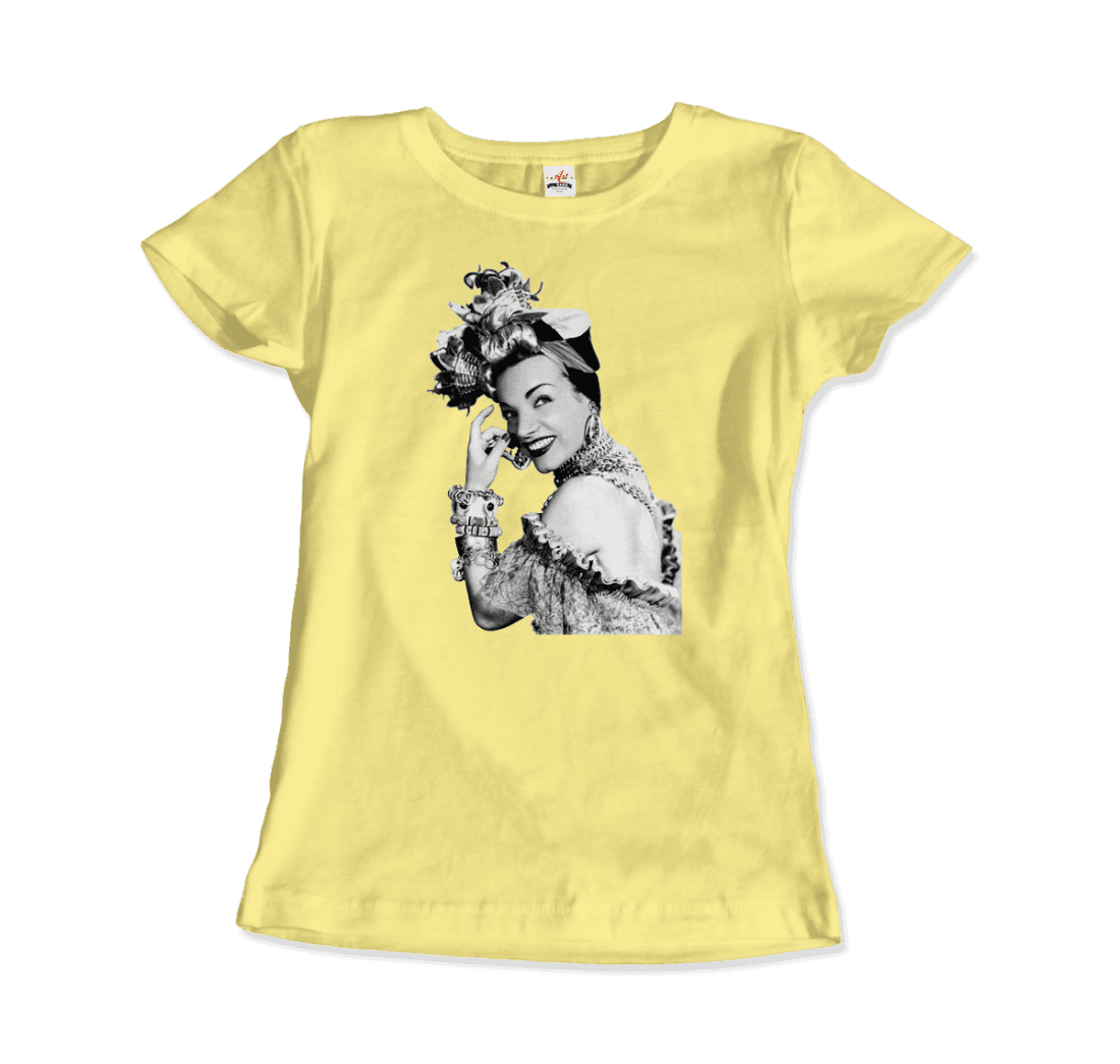 Carmen Miranda Artwork T-Shirt-13