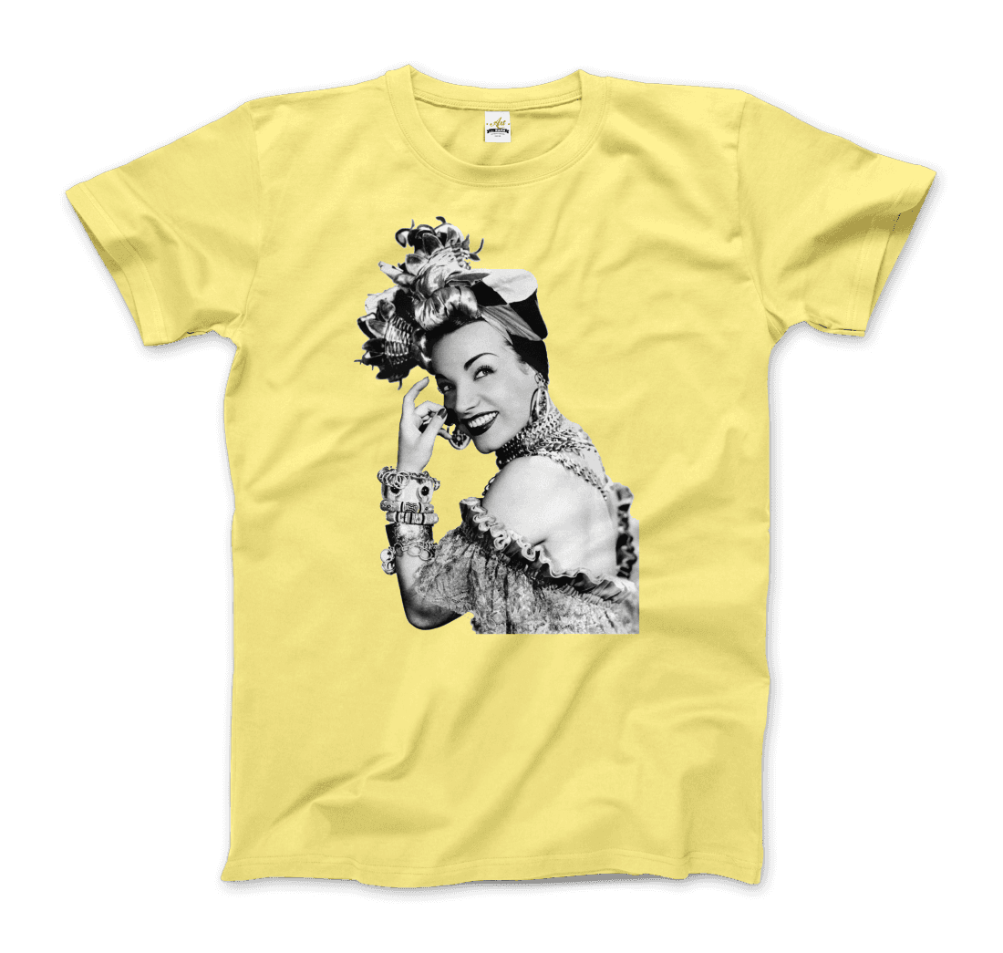 Carmen Miranda Artwork T-Shirt-0