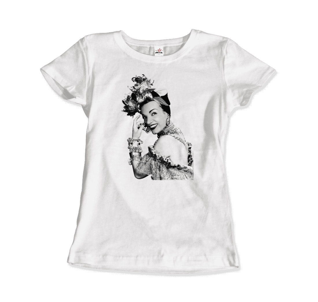 Carmen Miranda Artwork T-Shirt-15