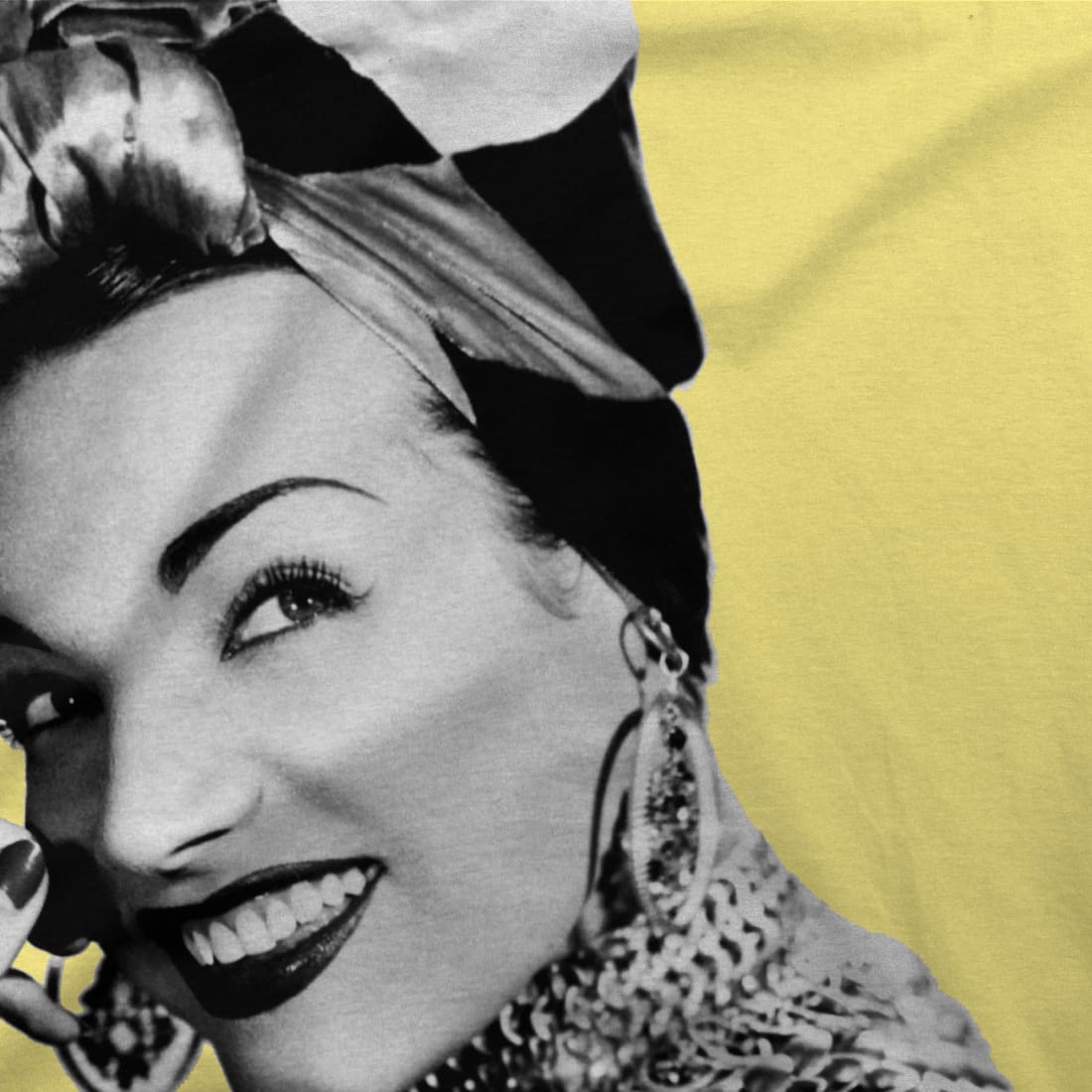 Carmen Miranda Artwork T-Shirt-1