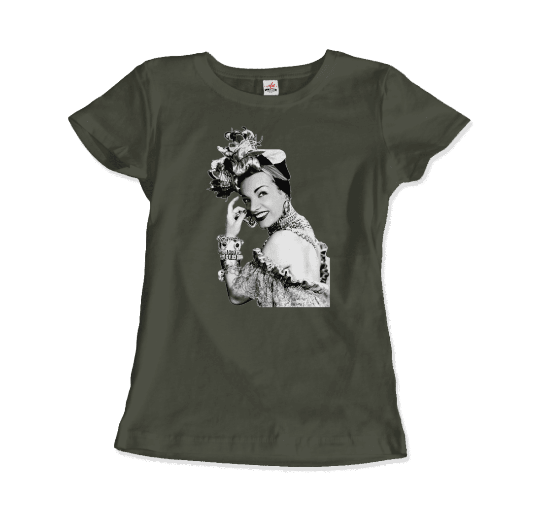 Carmen Miranda Artwork T-Shirt-20