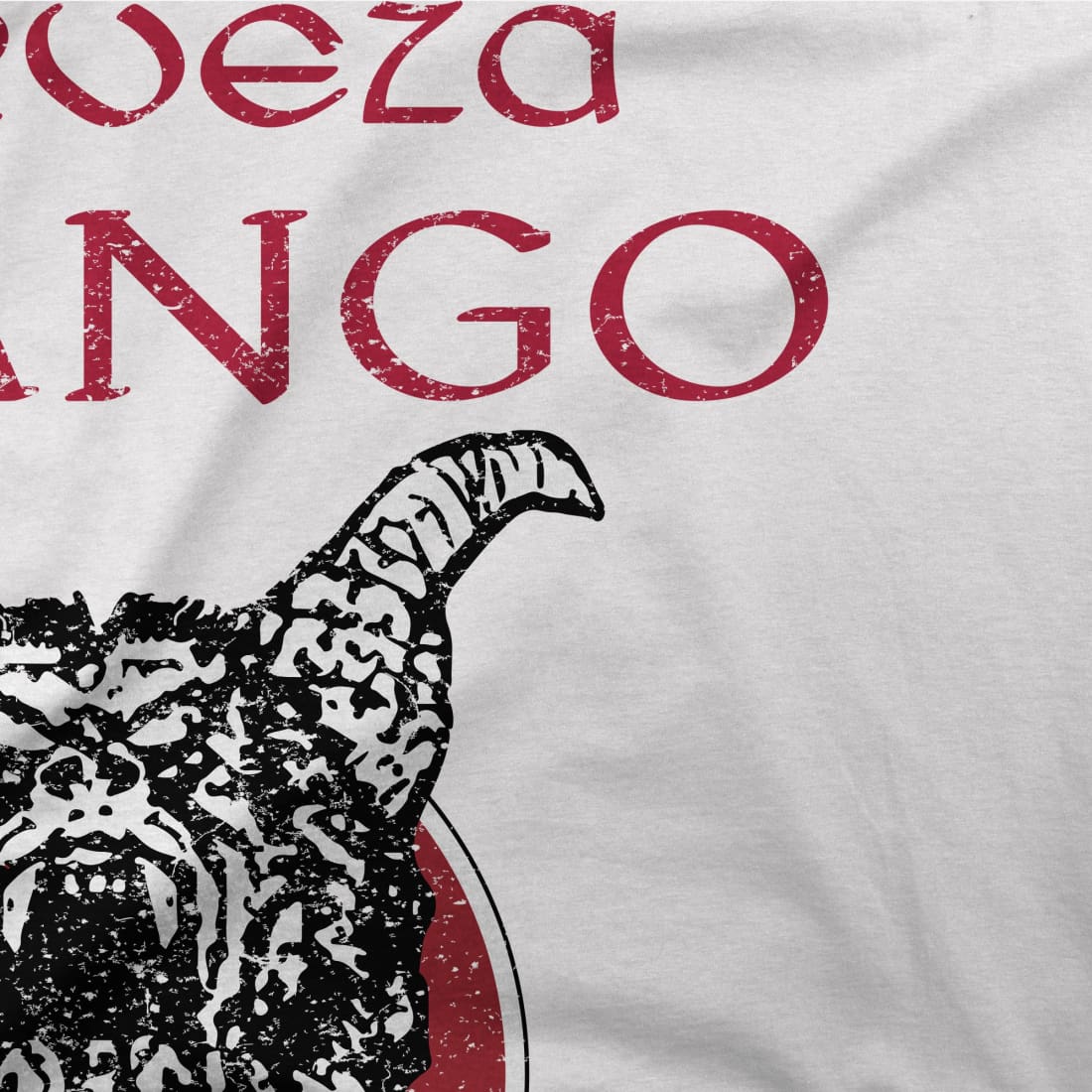 Cerveza Chango - Distressed Artwork T-Shirt-1