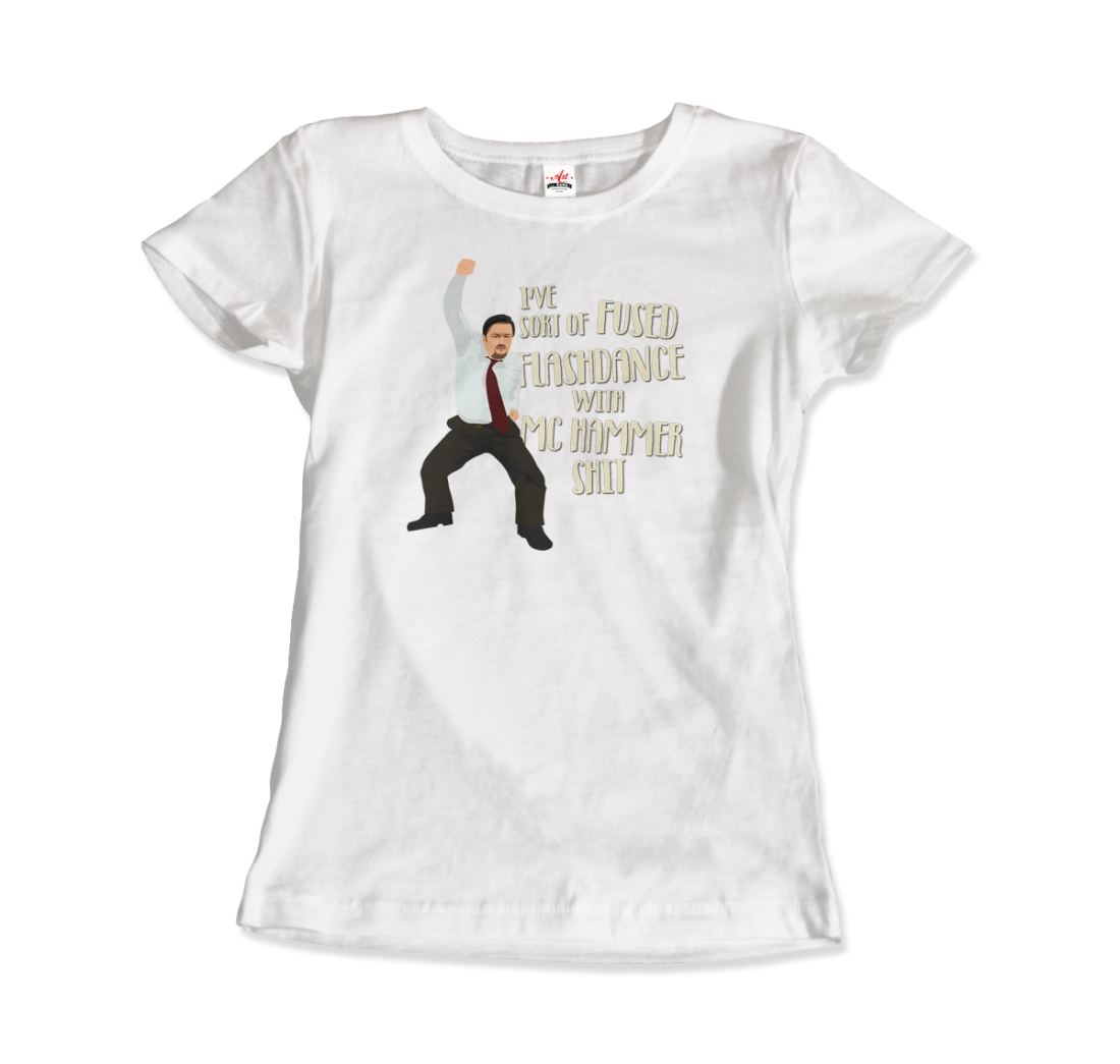 David Brent Classic Dance, from The Office UK T-Shirt-4