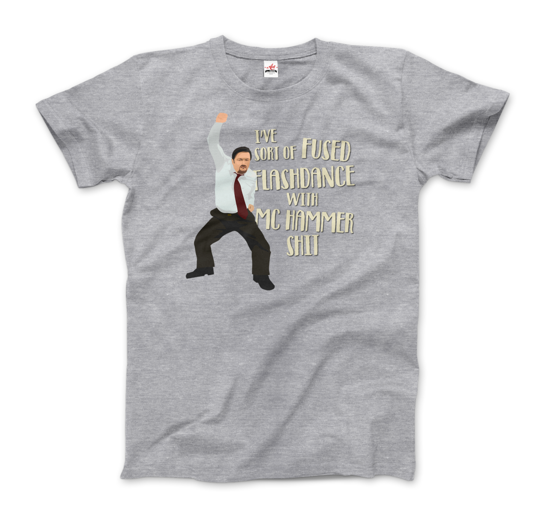 David Brent Classic Dance, from The Office UK T-Shirt-6